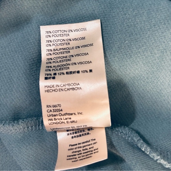 Free People Ruby Brushed Cotton-Blend Jacket in Mountain Jubilee Size S. NWT - Picture 13 of 13